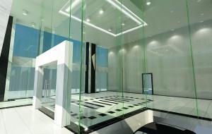 Vách kính cường lực văn phòng